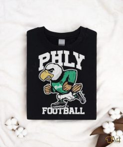 Funny phlylocker Phly Football Kelly Green Tee Shirt