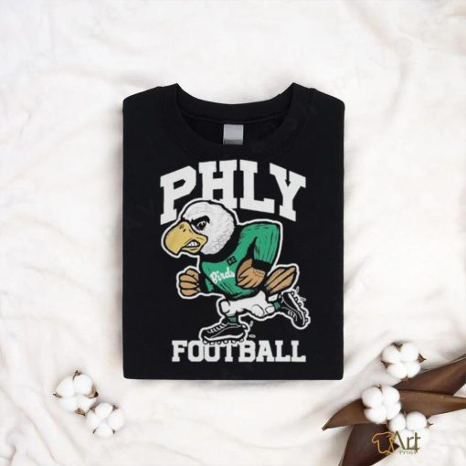 Funny phlylocker Phly Football Kelly Green Tee Shirt