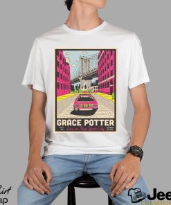 Funny poster Grace Potter The Rooftop at Pier 17 in New York shirt