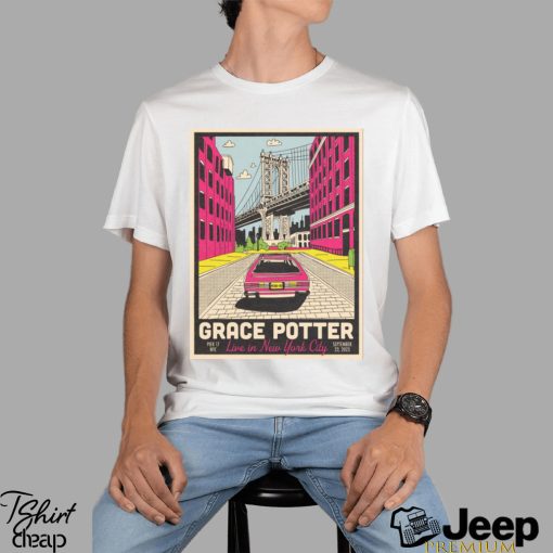 Funny poster Grace Potter The Rooftop at Pier 17 in New York shirt