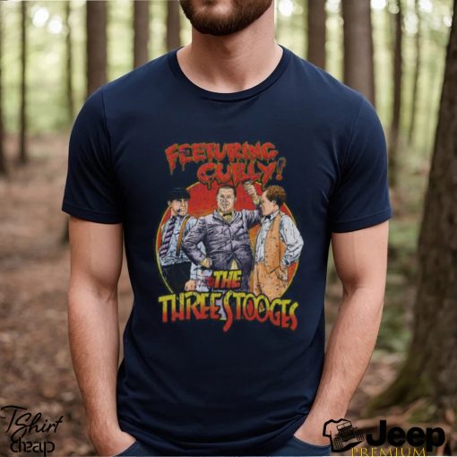 Funny retro style fenturing curly three stooges T Shirt