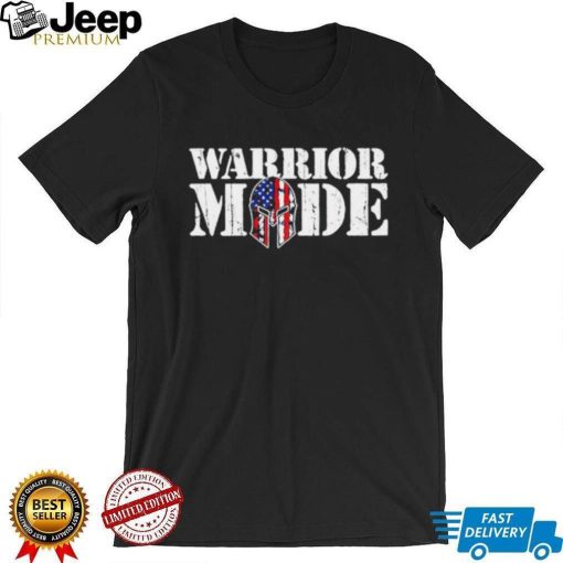 Funny warrior mode 4th of July shirt