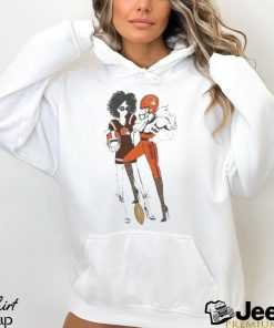 G III 4Her By Carl Banks Heather Gray Cleveland Browns Football Girls Shirt