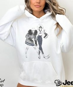 G III 4Her By Carl Banks White Winnipeg Jets Hockey Girls T Shirt