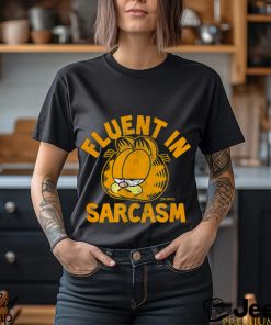 GARFIELD FLUENT IN SARCASM SHIRT