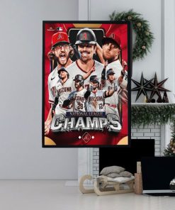 Congrats Arizona Diamondbacks MLB National League Champions 2023 Poster Canvas