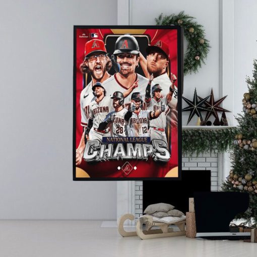 Congrats Arizona Diamondbacks MLB National League Champions 2023 Poster Canvas