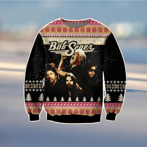 Bob Seger Knitted Ugly Xmas Sweater