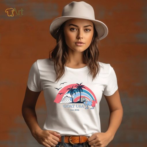 GOAT USA Adult Hawaiian T Shirt