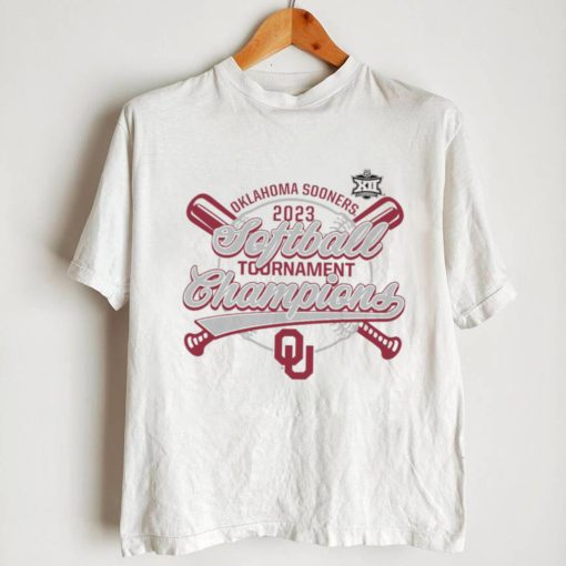 Oklahoma Sooners 2023 NCAA Big 12 Softball Conference Tournament Champions logo shirt