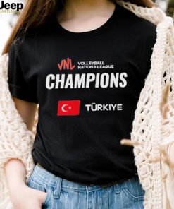 Team türkiye woman volleyball nations league 2023 champions T shirt