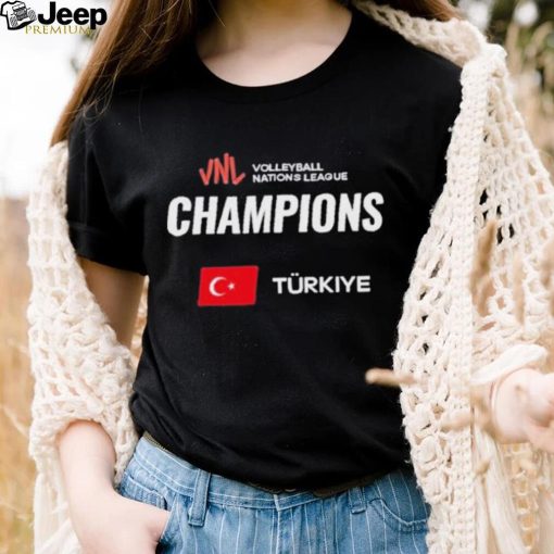 Team türkiye woman volleyball nations league 2023 champions T shirt