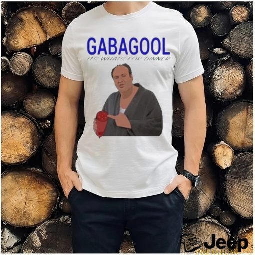 Gabagool its whats for dinner 2023 shirt