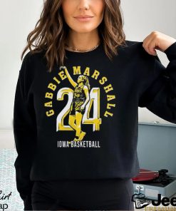 Gabbie Marshall 24 Iowa Basketball Shirt