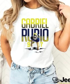 Gabriel Rubio 97 Notre Dame football shirt