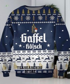 Gaffel Kolsch Beer Ugly Christmas Sweater