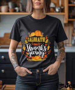 Galbraith Family Thanksgiving Turkey Wheat Pumpkin Halloween T Shirt