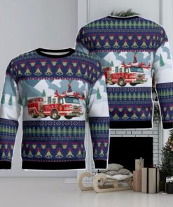 Gamber & Community Fire Company AOP Ugly Sweater Gift For Christmas