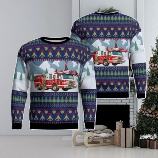 Gamber & Community Fire Company AOP Ugly Sweater Gift For Christmas