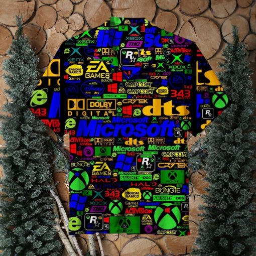 Game Console Logo Unisex Hawaiian Shirt