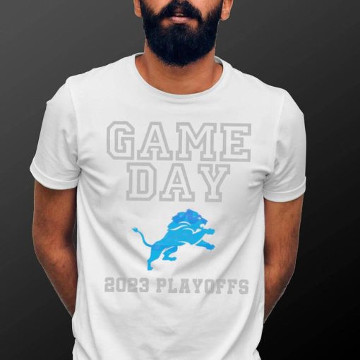 Game Day Detroit Lions 2023 Playoffs shirt