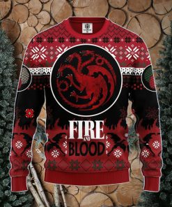 Game Of Thrones Targaryen Ugly Christmas Sweater Amazing Gift Men And Women Christmas Gift