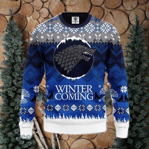 Game Of Thrones Winter Amazing Gift Ugly Christmas 3D Sweater Christmas Gift For Men And Women