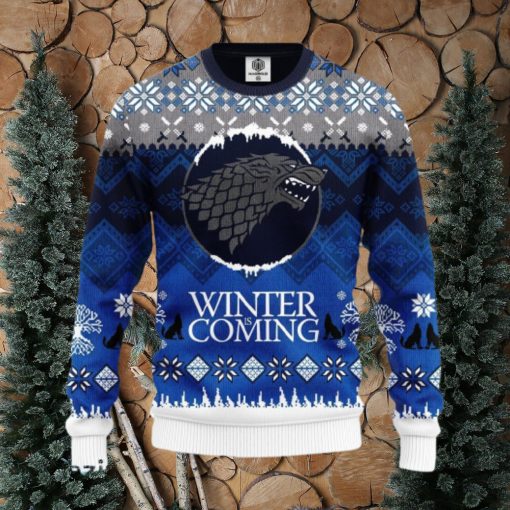 Game Of Thrones Winter Ugly Christmas Sweater 3D Gift For Men And Women