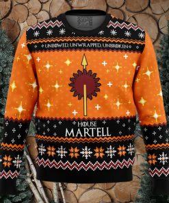 Game of Thrones House Martell Ugly Christmas Sweater