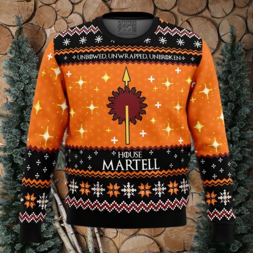 Game of Thrones House Martell Ugly Christmas Sweater