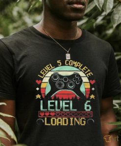 Gamer Husband Wife Married Level 5 Complete Level 6 Loading shirt