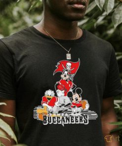 Gangster Mickey Mouse NFL Tampa Bay Buccaneers football players logo shirt