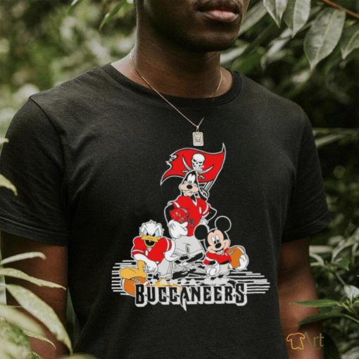 Gangster Mickey Mouse NFL Tampa Bay Buccaneers football players logo shirt