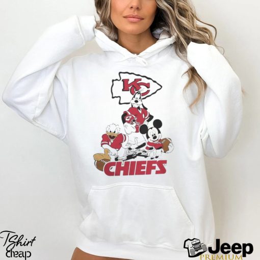 Gangster Mickey Mouse Nfl Kansas City Chiefs Football Players Logo Shirt