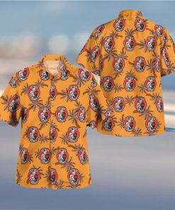 Gangsters In Yellow Pattern Hawaiian Shirt