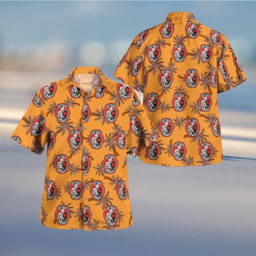 Gangsters In Yellow Pattern Hawaiian Shirt