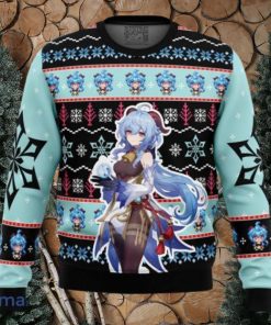 Ganyu Genshin Impact Ugly Christmas Sweater Gift For Men And Women