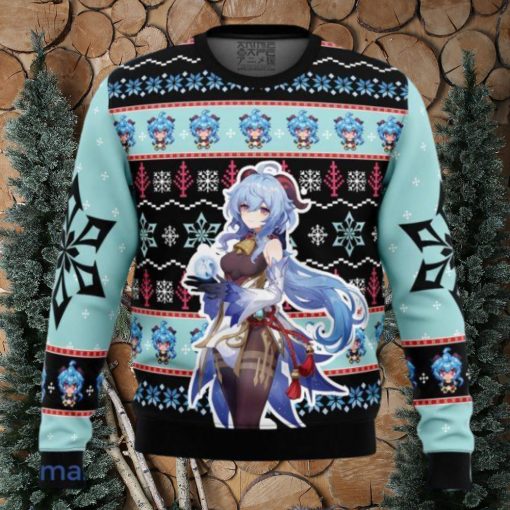 Ganyu Genshin Impact Ugly Christmas Sweater Gift For Men And Women