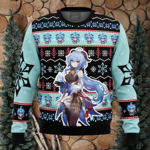 Ganyu Genshin Impact Ugly Christmas Sweater