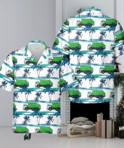 Garbage Truck 3D Hawaiian Shirt Summer Holiday Gift For Men And Women