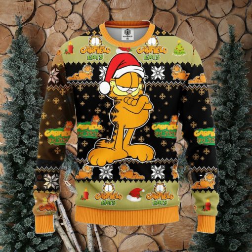 Garfield 3D Ugly Christmas Sweater Amazing Gift Men And Women Christmas Gift