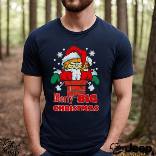 Garfield Cat As Santa Christmas shirt