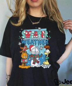 Garfield Christmas Sweater Weather Shirt