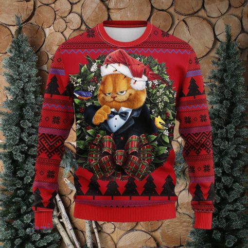 Garfield Odie Film Noel Mc Ugly Christmas Sweater 3D Gift For Men And Women