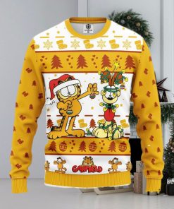 Garfield Ugly Christmas Sweater Amazing Gift Men And Women Christmas Gift