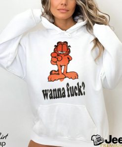 Garfield Wanna Fuck Funny T Shirt