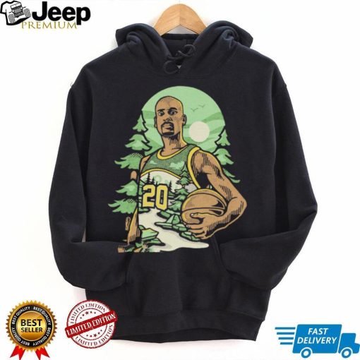 Gary Payton Seattle SuperSonics legend shirt