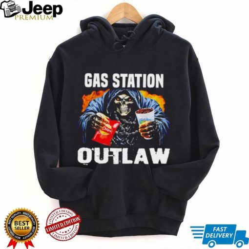 Gas Station Outlaw Death chips shirt