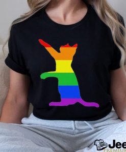 Gay Cat LGBTQ Gay Pride Kitten Shirt