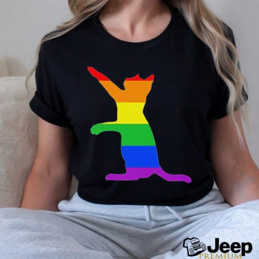 Gay Cat LGBTQ Gay Pride Kitten Shirt